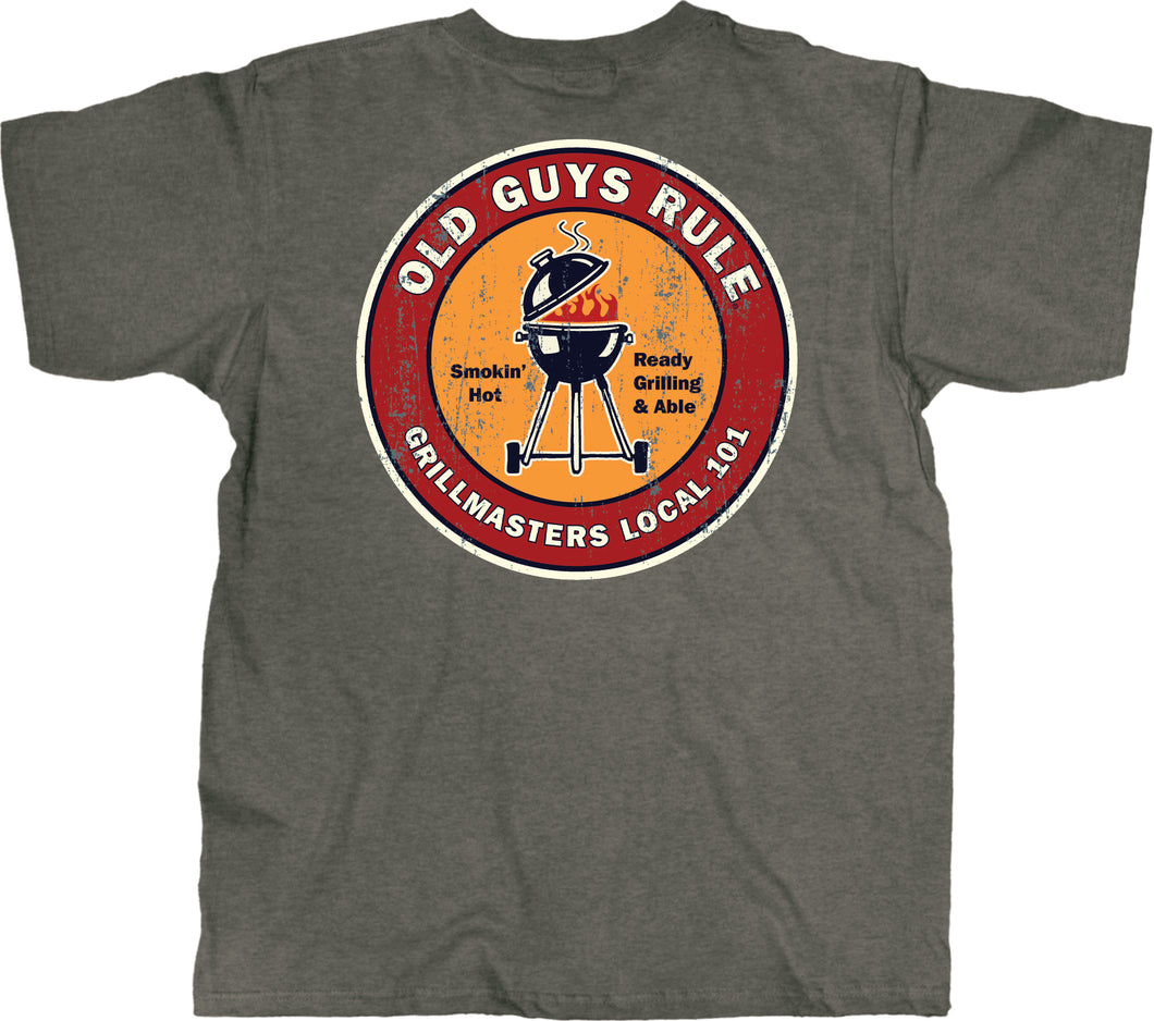 Old Guys Rule Grillmaster Local Men's T-Shirt