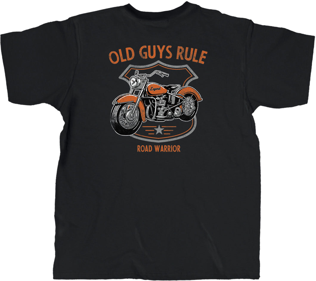 Old Guys Rule Road Warrior Men's T-Shirt