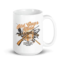 Load image into Gallery viewer, Old Guys Rule Rod &amp; Gun Club 15oz Mug
