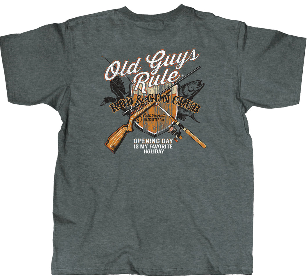 Old Guys Rule Rod & Gun Men's T-Shirt