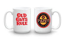 Load image into Gallery viewer, Old Guys Rule Beer Label 15oz Mug
