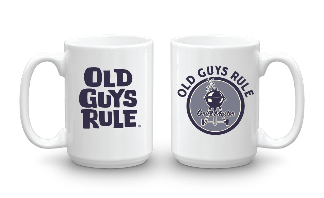 Old Guys Rule Grill Master 15oz Mug