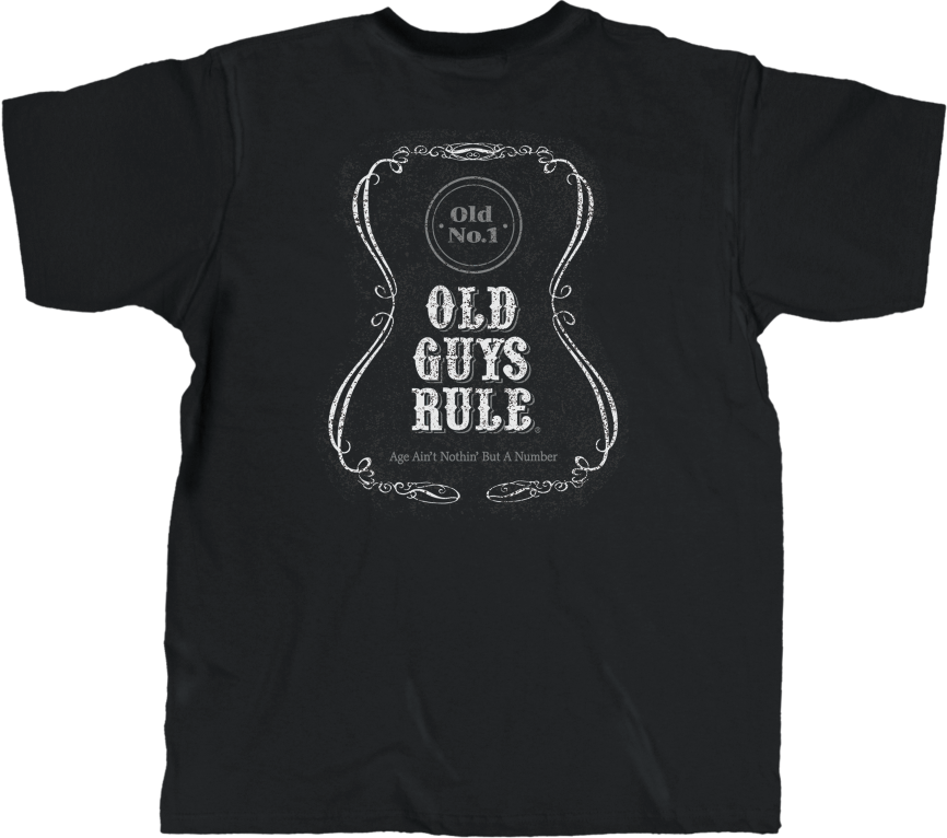 Old Guys Rule Nothing But A Number Men's T-Shirt