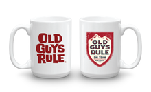 Load image into Gallery viewer, Old Guys Rule Ski Team 15oz Mug
