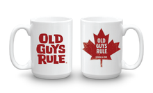 Load image into Gallery viewer, Old Guys Rule Maple Leaf Strong 15oz Mug
